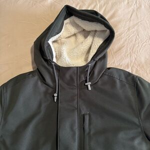 BRAND NEW FRANK AND OAK ALPINE PARKA SIZE MEDIUM IN ROSIN GREEN